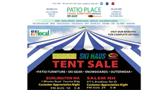 Desktop Screenshot of patioplaceatskihaus.com